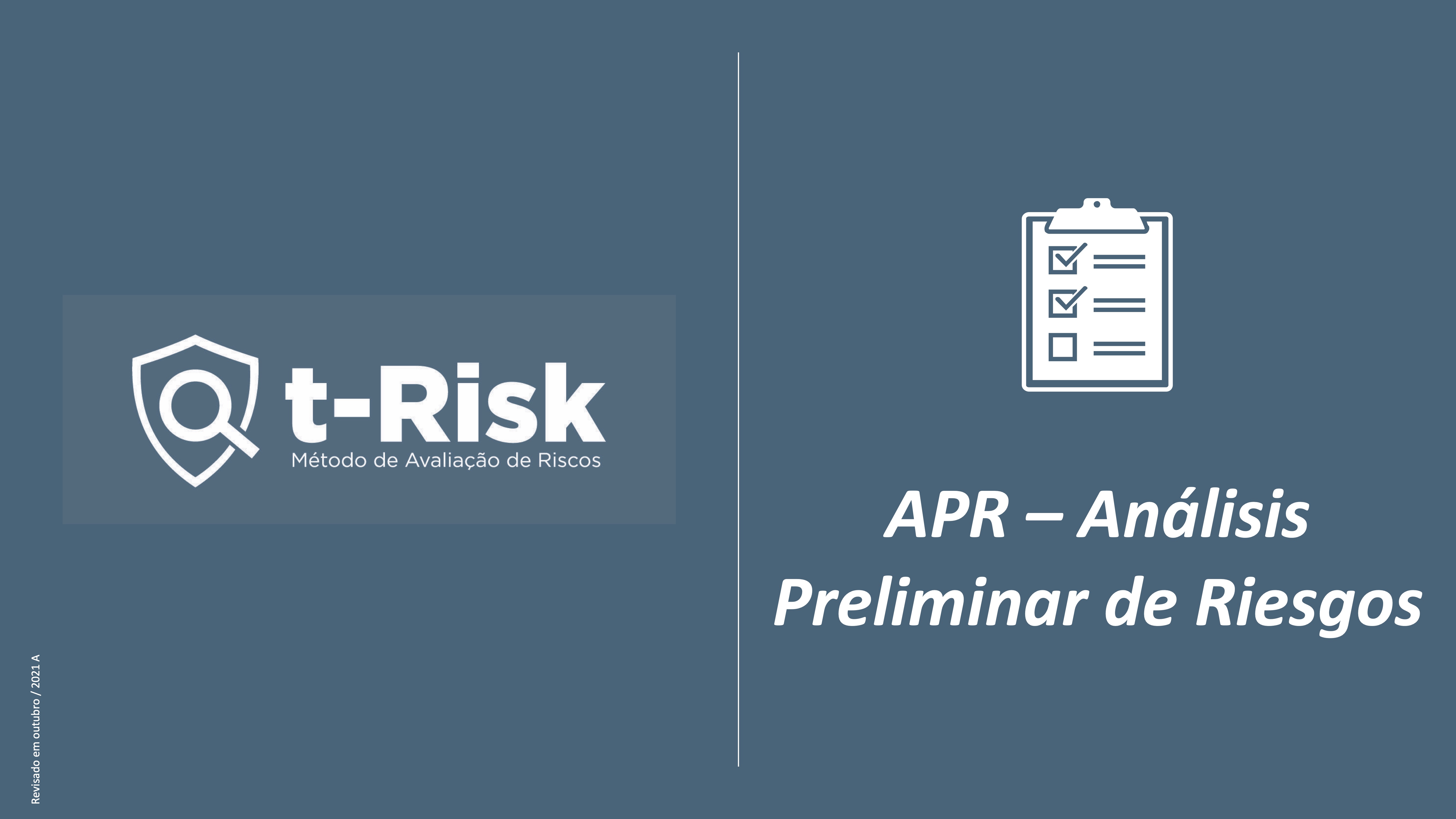 APR – Análisis Preliminar de Riesgos